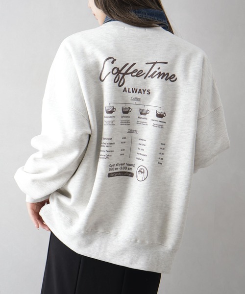 SpRay（スプレイ） トレーナー スウェット 裏起毛カフェおばけ