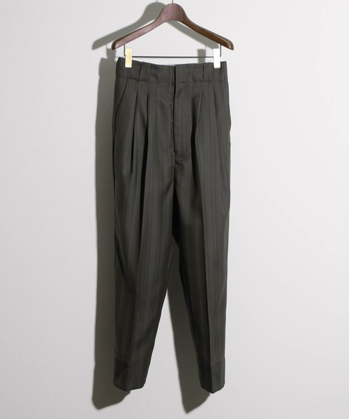 「JANESMITH」 スラックス 36 グリーン レディース_画像2