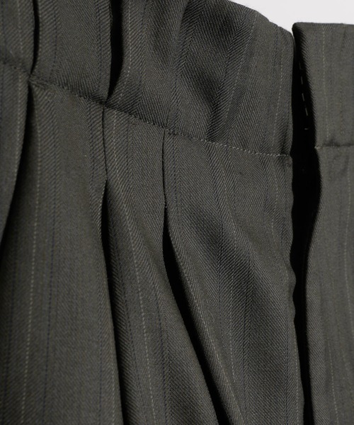 「JANESMITH」 スラックス 36 グリーン レディース_画像8