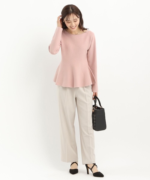 「Andemiu」 長袖ニット FREE ブラック レディース_画像5