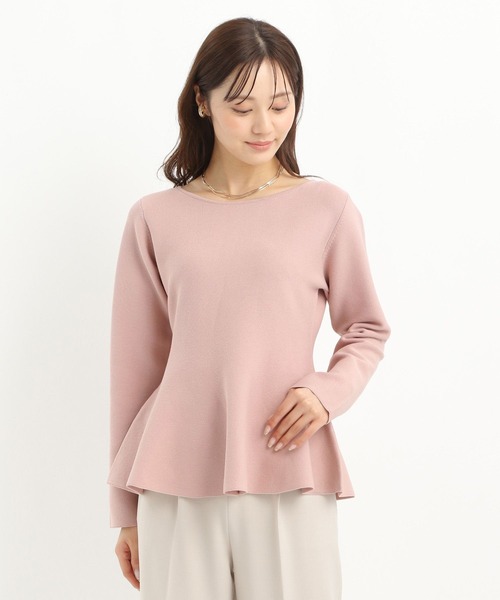 「Andemiu」 長袖ニット FREE ブラック レディース_画像6