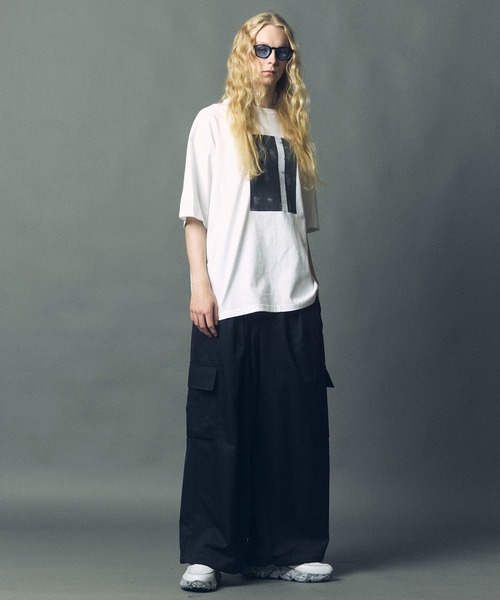 「MAISON SPECIAL」 半袖Tシャツ 1 ホワイト メンズ_画像9