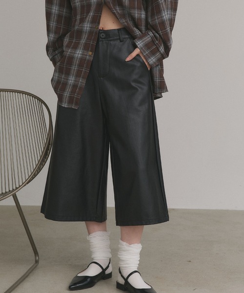 ad thie（アドティエ） ハーフパンツ ワイドパンツ パンツ スカーフ