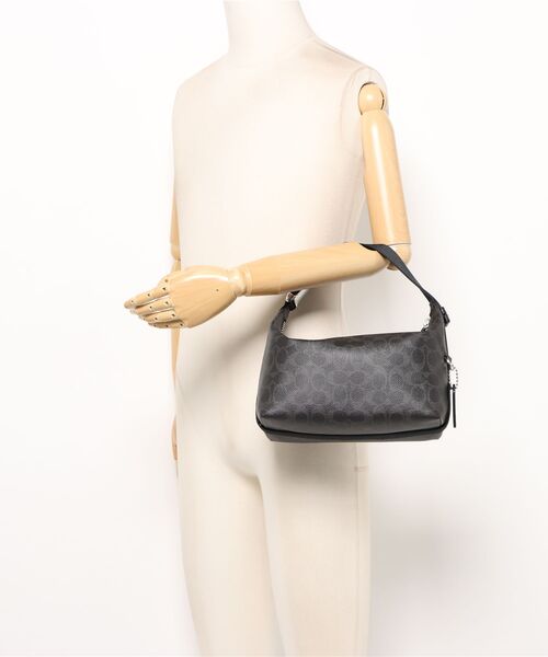 コーチ COACH アクセサリーポーチ ハンドバッグ シグネチャー クリップ