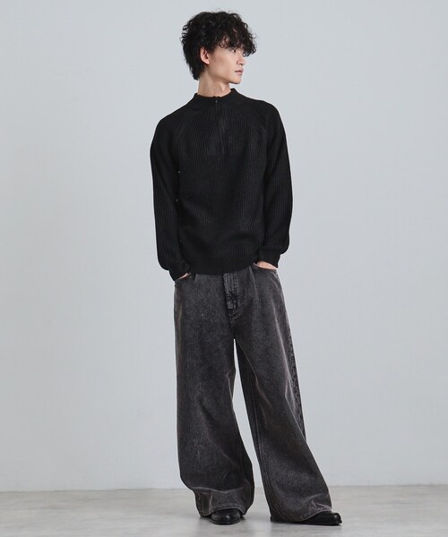 たけちよ様 tk.TAKEO KIKUCHI（ティーケータケオキクチ） セーター ニット 片畦