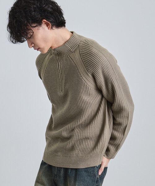 ニット オトナ OTONA シンプルに差をつける！ガンガン着まわせる変形ニット