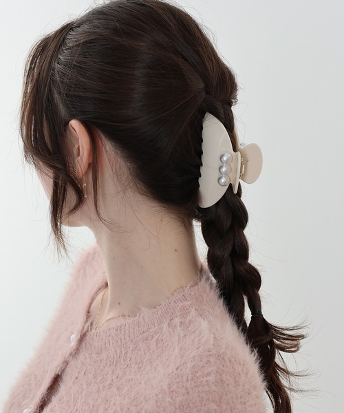 BLUEEAST（ブルーイースト） ヘアクリップ トリプルパールバンス