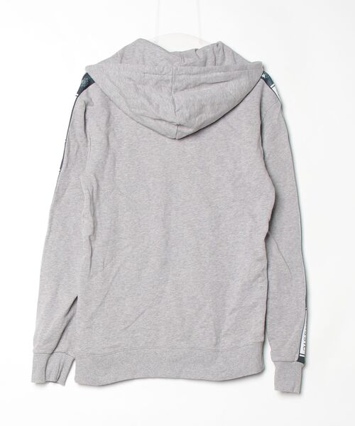 Reebok（リーボック） ワンポイントプルオーバーパーカー M グレー
