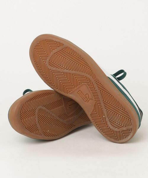 「PUMA」 ローカットスニーカー 25cm グリーン メンズ_画像3