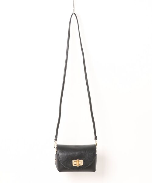 「AULENTTI」 ショルダーバッグ フリー ブラック レディース_画像2