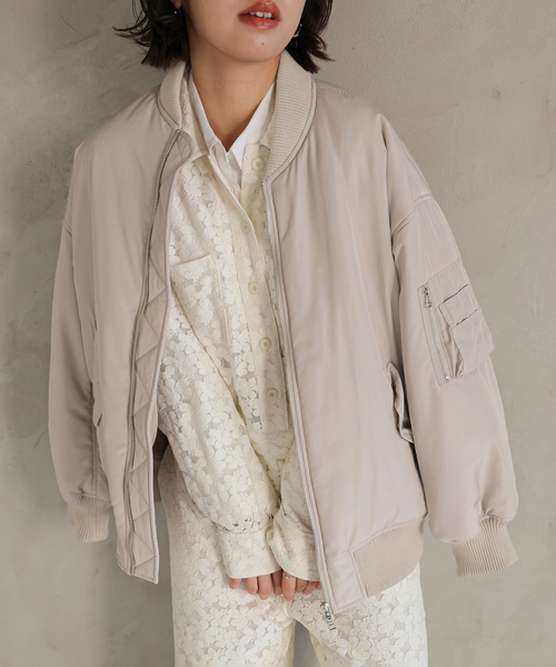 スローブイエナ　MA-1 SLOBE IENA（スローブイエナ） ma1 ma-1 中綿MA-1 レディース