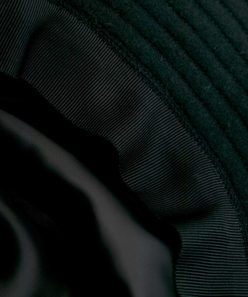 「KIJIMA TAKAYUKI」 ハット 2 ブラック メンズ_画像4