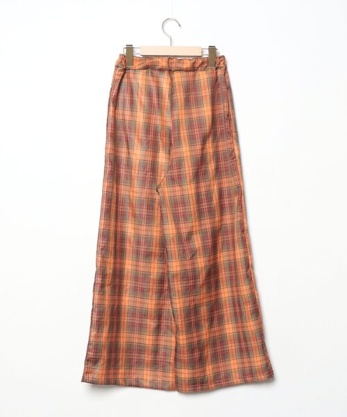 「eLur」 イージーパンツ MEDIUM オレンジ レディース_画像2