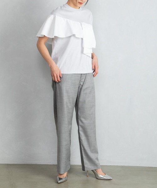 「MARECHAL TERRE」 半袖Tシャツ MEDIUM ブラック レディース_画像7