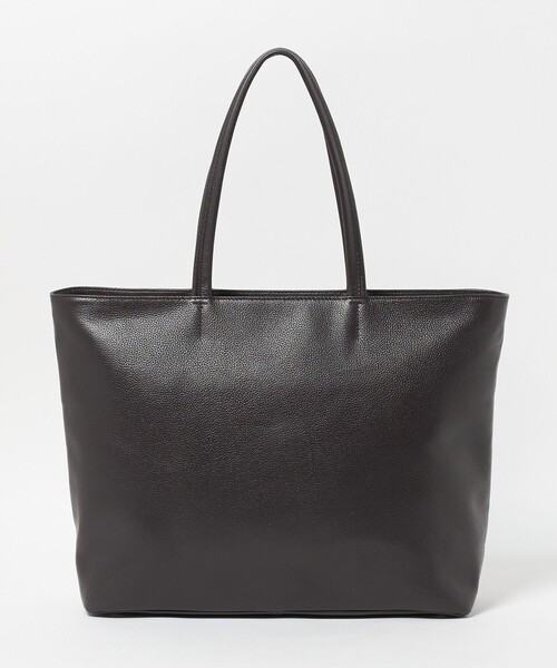 トートバッグ シュリンク レザー トートバッグ 2「A DAY IN THE LIFE」 メンズの画像