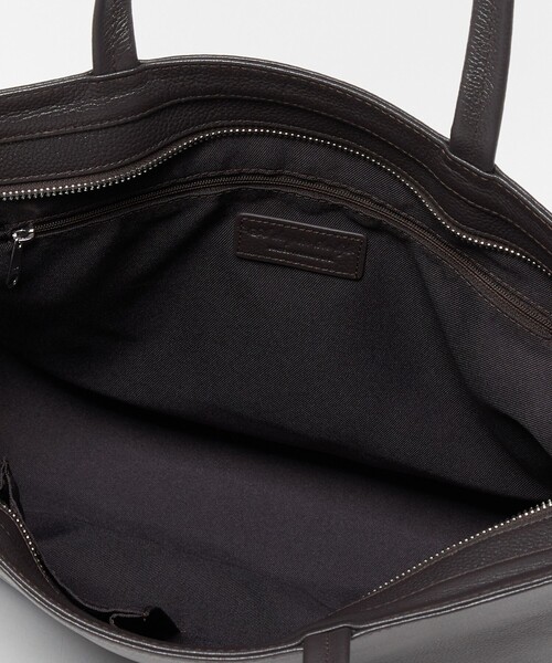 トートバッグ シュリンク レザー トートバッグ 2「A DAY IN THE LIFE」 メンズの画像