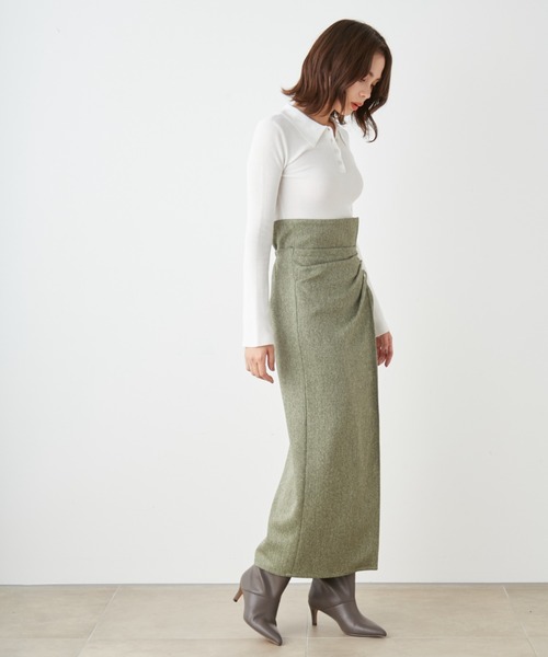 「SNIDEL」 長袖ニット ONE SIZE ブラック レディース_画像5