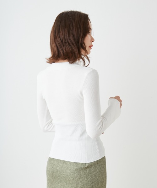 「SNIDEL」 長袖ニット ONE SIZE ブラック レディース_画像8