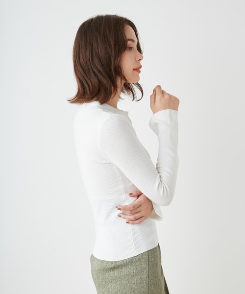 「SNIDEL」 長袖ニット ONE SIZE ブラック レディース_画像9