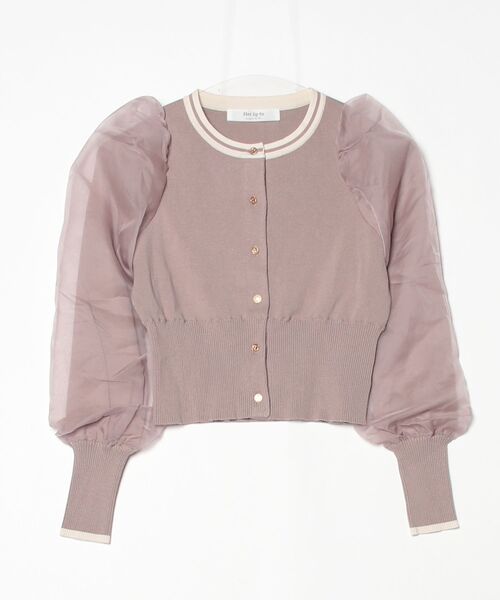 Her lip to ニットカーディガン S ベージュ レディース : ZOZOTOWN