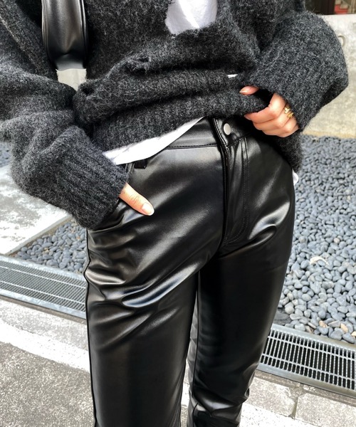 「WHO'S WHO gallery」 パンツ FREE ブラック レディース_画像3