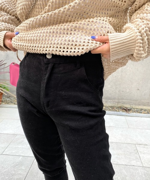 「WHO'S WHO gallery」 パンツ FREE ブラック レディース_画像4