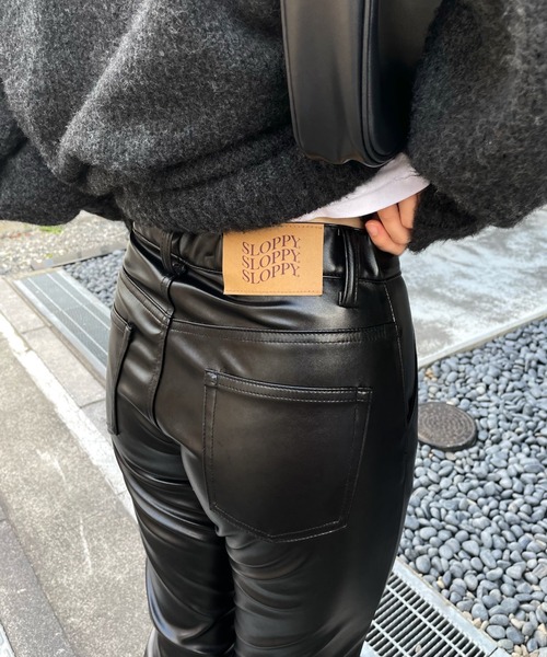 「WHO'S WHO gallery」 パンツ FREE ブラック レディース_画像5