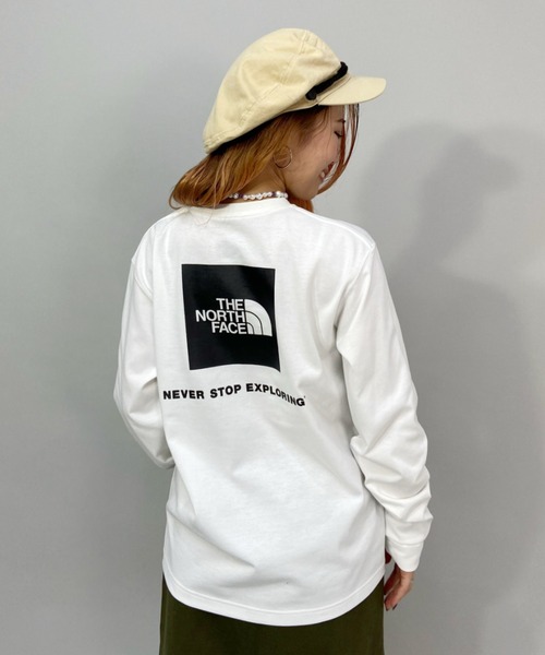 THE NORTH FACE（ザ ノースフェイス） 長袖カットソー L ホワイト 