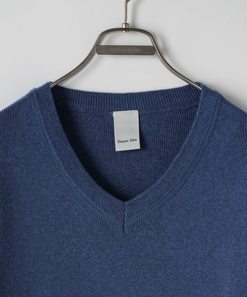 「Casper John」 長袖ニット X-SMALL ブルー メンズ_画像3