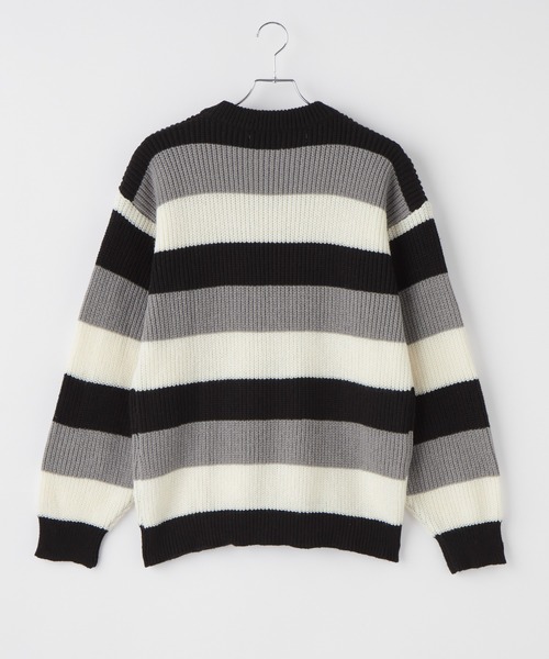 「Anchor Smith」 長袖ニット M ブラウン メンズ_画像5