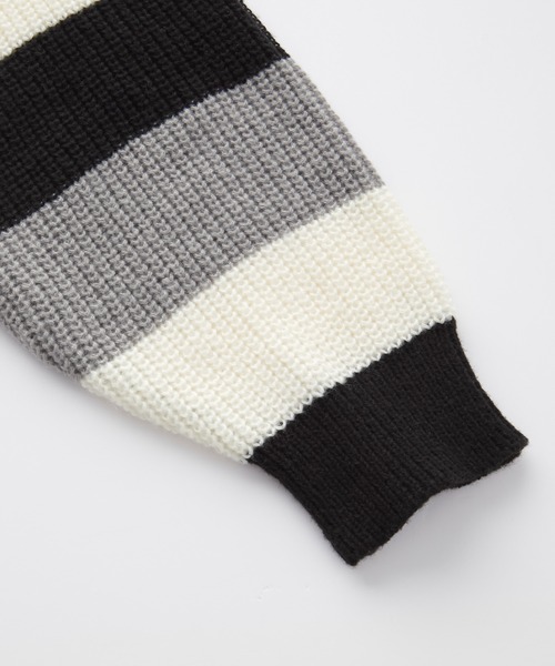 「Anchor Smith」 長袖ニット M ブラウン メンズ_画像7