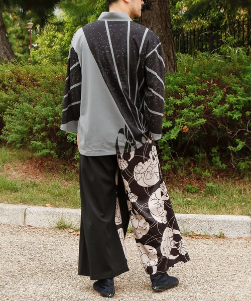 パンツ Kay カヤ ワイドパンツ パンツ 「カヤ」伊達紋メンズパンツ メンズ
