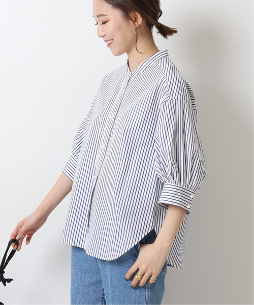 「Spick & Span」 7分袖ブラウス FREE ネイビー レディース_画像3