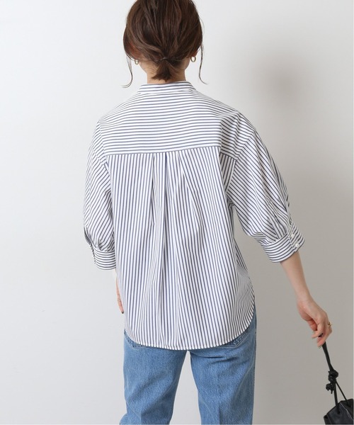 「Spick & Span」 7分袖ブラウス FREE ネイビー レディース_画像6