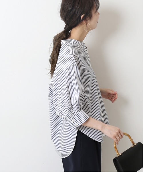 「Spick & Span」 7分袖ブラウス FREE ネイビー レディース_画像9