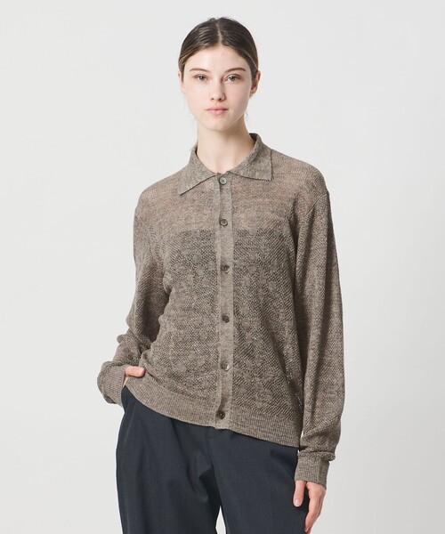 LOEFF（ロエフ） カーディガン 「LOEFF」ピンポンツリースポンジ