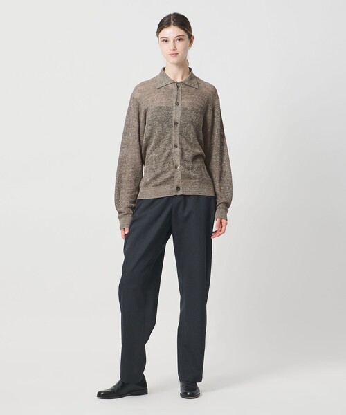 LOEFF（ロエフ） カーディガン 「LOEFF」ピンポンツリースポンジ