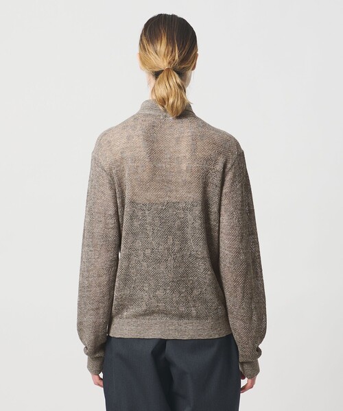 LOEFF（ロエフ） カーディガン 「LOEFF」ピンポンツリースポンジ
