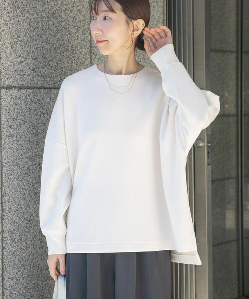 トレーナー/白(A) ITEMS URBANRESEARCH（アイテムズ アーバンリサーチ） トレーナー