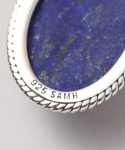 ネックレス 「SAMH by LILAS」ラピスラズリネックレス SV レディースの画像