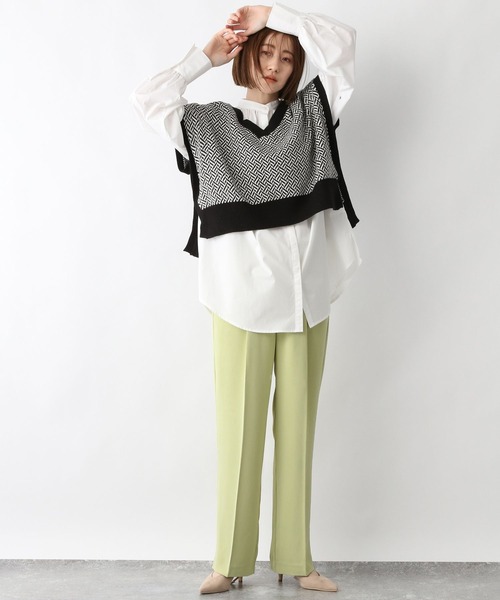 「A part by」 パンツ MEDIUM ライトパープル レディース_画像2