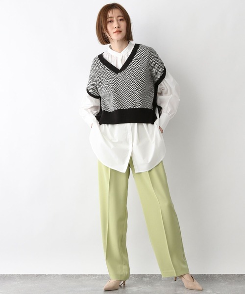 「A part by」 パンツ MEDIUM ライトパープル レディース_画像3