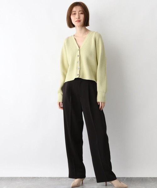 「A part by」 パンツ MEDIUM ライトパープル レディース_画像6