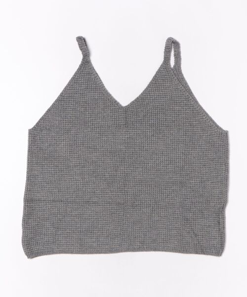「NOLITA LABORATORY」 キャミソールニット FREE グレー レディース_画像2