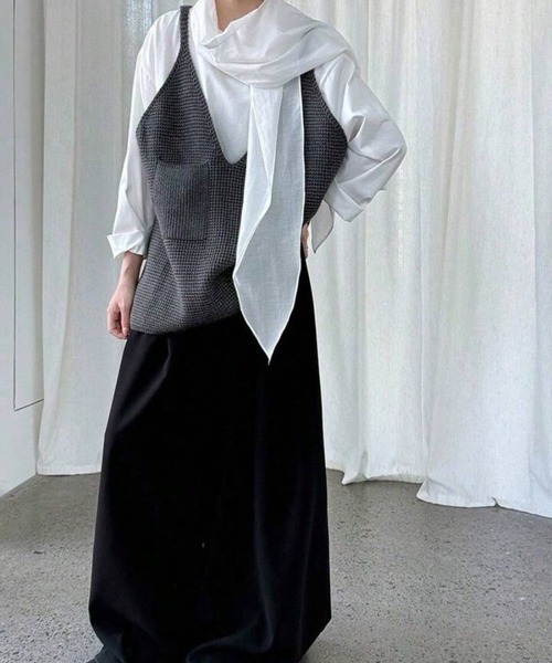 「NOLITA LABORATORY」 キャミソールニット FREE グレー レディース_画像7