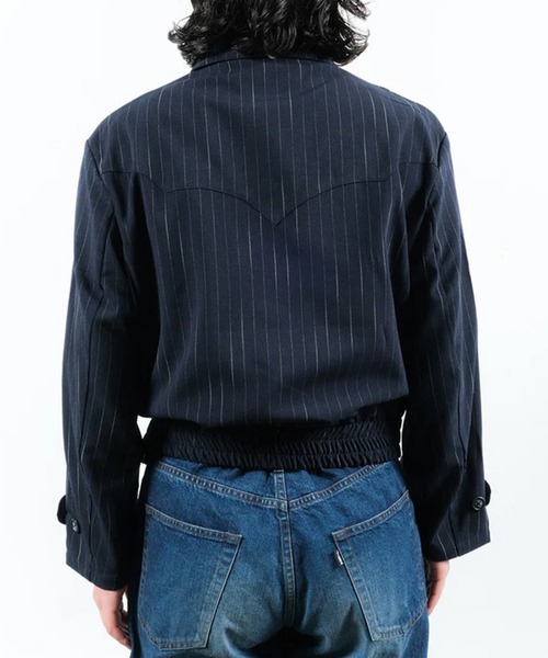 JieDa（ジエダ） ブルゾン アウター STRIPE ZIP JACKET メンズ