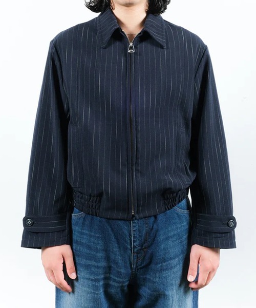 JieDa（ジエダ） ブルゾン アウター STRIPE ZIP JACKET メンズ