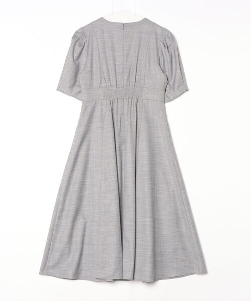 「JILL by JILL STUART」 半袖ワンピース MEDIUM グレー レディース_画像2