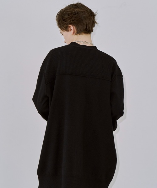 JOSE MOON（ジョゼムーン） カーディガン PLATE VNECK OVER CARDIGAN