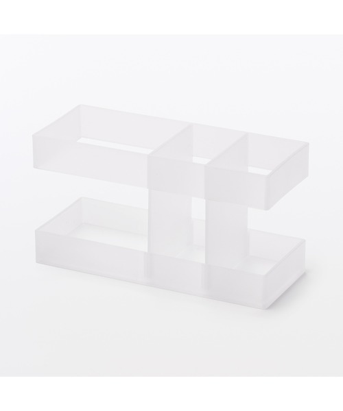 Francfranc（フランフラン） 収納 バイカラー コスメボックス ベージュ
